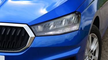 Skoda Fabia - headlight